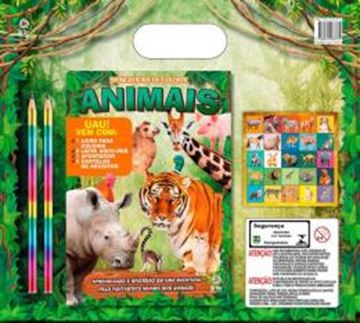 Imagem de ANIMAIS BRINCADEIRA DE COLORIR