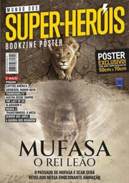 Picture of SUPERPOSTER MUNDO DOS SUPER-HEROIS - MUFASA - O REI LEAO