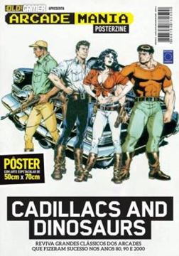 Imagem de CADILLAC AND DINOSAURS - ARTE B - SUPERPOSTER ARCADE MANIA
