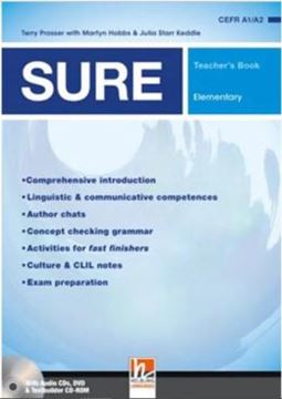 Imagem de SURE ELEMENTARY TB - BRITISH ENGLISH + 3 AUDIO CDS + DVD - TESTBUILDER CD-ROM