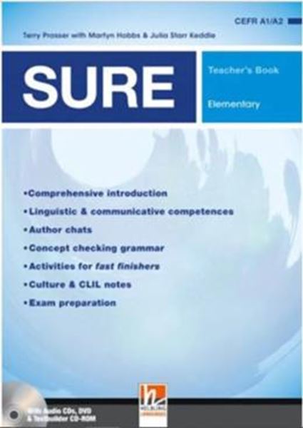 Picture of SURE ELEMENTARY TB - BRITISH ENGLISH + 3 AUDIO CDS + DVD - TESTBUILDER CD-ROM
