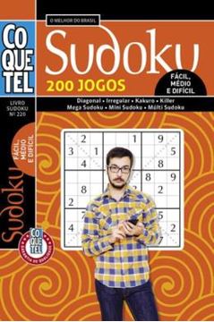 Imagem de COLECAO COQUETEL - SUDOKU - 200 JOGOS - 220ª ED