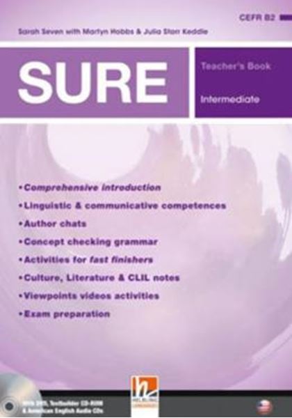 Picture of SURE INTERMEDIATE TB COMBO FULL - AMERICAN ENGLISH + 3 AUDIO CD - TESTBUILDER CD-ROM + DVD