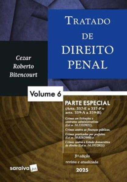 Picture of TRATADO DE DIREITO PENAL - VOL. 6 - PARTE ESPECIAL - 3ª ED