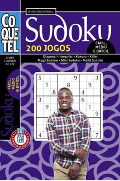 Imagem de COLECAO COQUETEL - SUDOKU - 200 JOGOS - 222ª ED