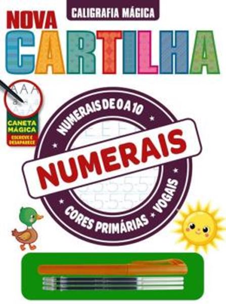 Picture of COLECAO NOVA CARTILHA DE CALIGRAFIA - ALFABETIZACAO EM CONSTRUCAO - NUMERAIS DE 0 A 10