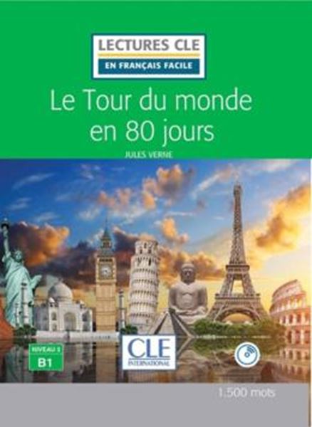 Picture of LE TOUR DU MONDE EN 80 JOURS - NIVEAU B1 - LIVRE + AUDIO TELECHARGEABLE - 2EME ED