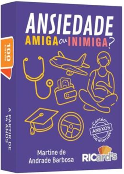 Picture of ANSIEDADE, AMIGA OU INIMIGA? 100 CARDS PARA IDENTIFICAR SINTOMAS E LIDAR COM ESSA EMOCAO