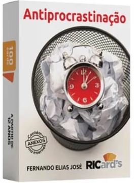 Imagem de ANTIPROCRASTINACAO - CARDS PARA VENCER OS PENSAMENTOS DE QUE TUDO PODE FICAR PARA DEPOIS