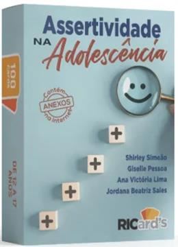 Imagem de ASSERTIVIDADE NA ADOLESCENCIA - 100 CARDS PARA AVALIAR E DESENVOLVER HABILIDADES ASSERTIVAS