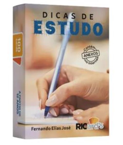 Picture of DICAS DE ESTUDO - 100 CARDS PARA AUMENTAR A QUALIDADE DOS SEUS ESTUDOS