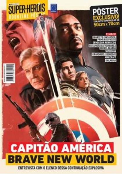 Picture of CAPITAO AMERICA - BRAVE NEW WORLD - SUPERPOSTER MUNDO DOS SUPER-HEROIS