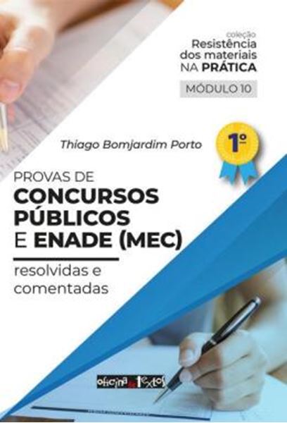 Picture of COLECAO RESISTENCIA DOS MATERIAIS MOD. 10: PROVAS DE CONCURSOS PUBLICOS E ENADE