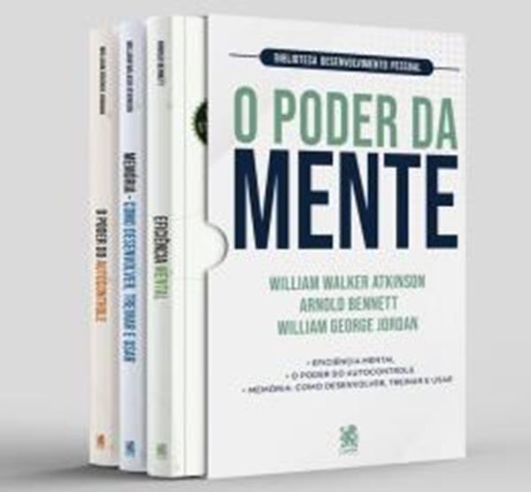 Picture of BIBLIOTECA DESENVOLVIMENTO PESSOAL: O PODER DA MENTE - BOX COM 3 LIVROS