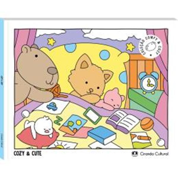 Picture of COMFY & COZY BOOKS - COZY & CUTE - LIVRO DE COLORIR