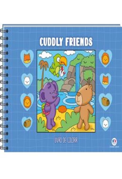 Picture of COMFY & COZY BOOKS - CUDDLY FRIENDS - LIVRAO DE COLORIR (CAPA DURA)