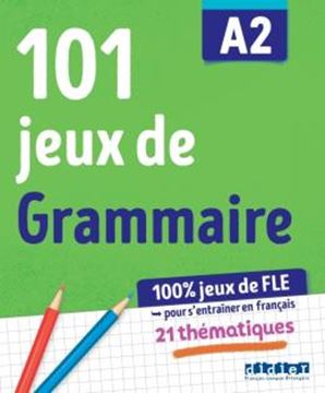 Imagem de 101 JEUX DE GRAMMAIRE A2 - CAHIER DE JEUX