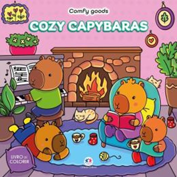 Picture of COMFY GOODS - COZY CAPYBARAS - LIVRO DE COLORIR