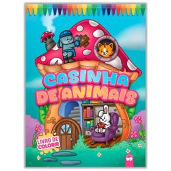 Picture of LIVRO DE COLORIR - CASINHA DE ANIMAIS