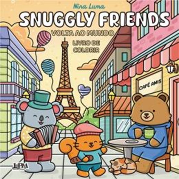 Picture of SNUGGLY FRIENDS - VOLTA AO MUNDO - LIVRO DE COLORIR - CONVENCIONAL