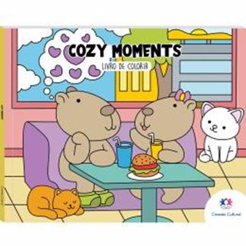 Imagem de COMFY & COZY BOOKS - COZY MOMENTS - LIVRO DE COLORIR