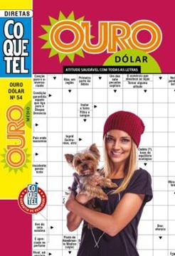 Imagem de PALAVRAS-CRUZADAS DIRETAS COQUETEL OURO DOLAR 54