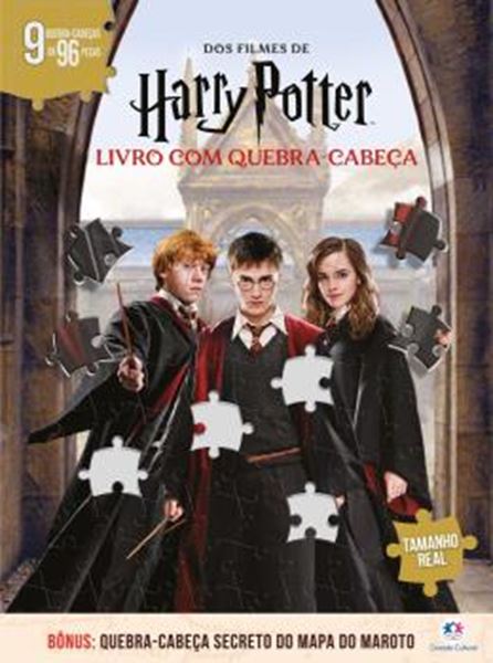 Picture of HARRY POTTER - LIVRO COM QUEBRA-CABECA