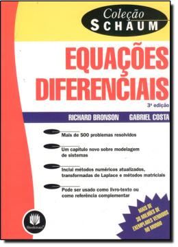 Imagem de EQUACOES DIFERENCIAIS - 3ª EDICAO