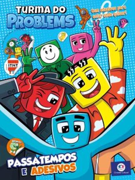Picture of TURMA DO PROBLEMS - PASSATEMPOS E ADESIVOS