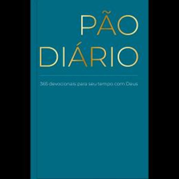 Picture of PAO DIARIO - UM DEVOCIONAL PARA CADA DIA DO ANO - VOLUME 1 - AZUL - LETRA GRANDE