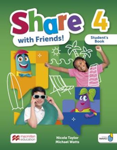 Picture of SHARE WITH FRIENDS! 4 - STUDENT´S BOOK + SHAREBOOK + NAVIO APP