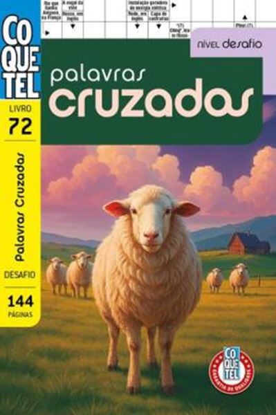 Picture of LIVRO COQUETEL PALAVRAS CRUZADAS DESAFIO - LIVRO 72