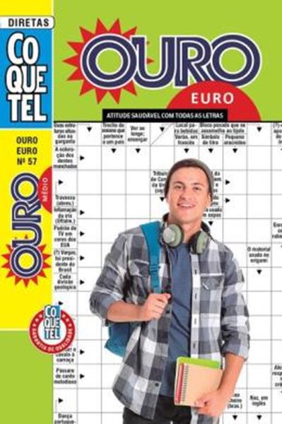 Picture of PALAVRAS-CRUZADAS DIRETAS COQUETEL OURO EURO 57