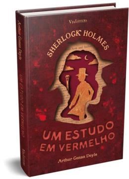 Imagem de UM ESTUDO EM VERMELHO — CAPA DURA