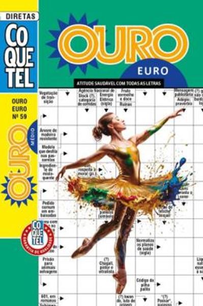 Picture of PALAVRAS-CRUZADAS DIRETAS COQUETEL OURO EURO 59