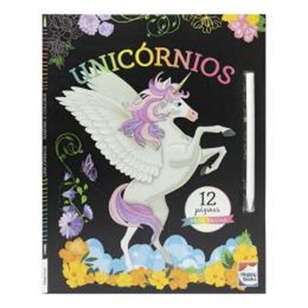 Picture of RASPAR E COLORIR: UNICORNIOS