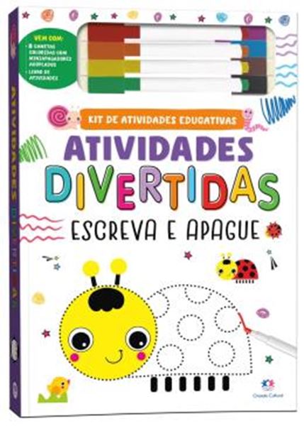 Picture of ATIVIDADES DIVERTIDAS - KIT ESCREVA E APAGUE