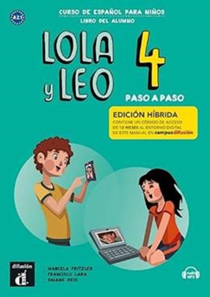 Picture of LOLA Y LEO PASO A PASO LIBRO DEL ALUMNO CON MP3-4 - EDICION HIBRIDA