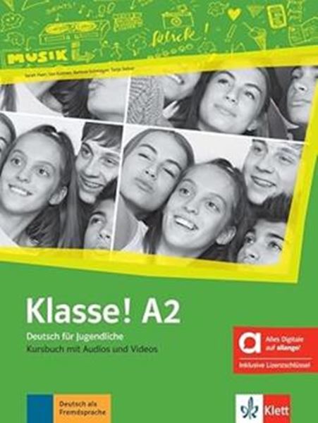 Picture of KLASSE! A2 KURSBUCH MIT AUDIOS UND VIDEOS