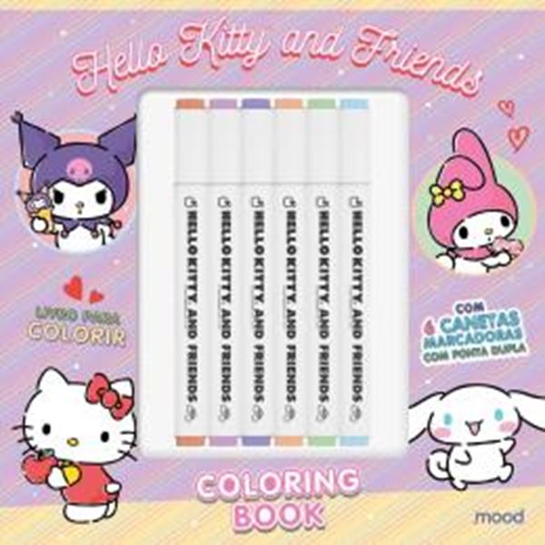 Picture of HELLO KITTY - COLORING BOOK - LIVRO DE COLORIR