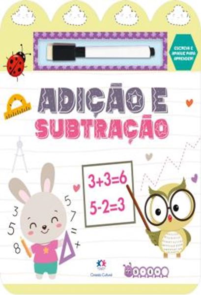 Picture of ADICAO E SUBTRACAO - ESCREVA E APAGUE PARA APRENDER