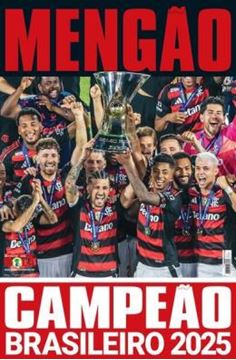 Imagem de SHOW DE BOLA MAGAZINE SUPERPOSTER - CAMPEAO BRASILEIRO 2025 - FLAMENGO