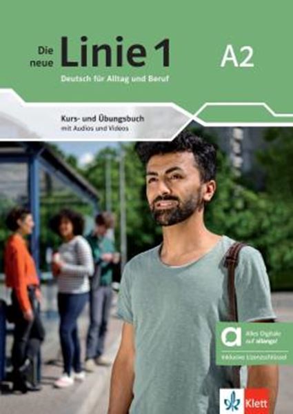 Picture of DIE NEUE LINIE 1 A2 - KURS-UND UBUNGSBUCH HYBRIDE