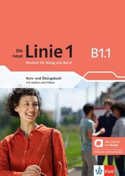 Imagem de DIE NEUE LINIE 1  B1.1 - KURS-UND UBUNGSBUCH HYBRIDE